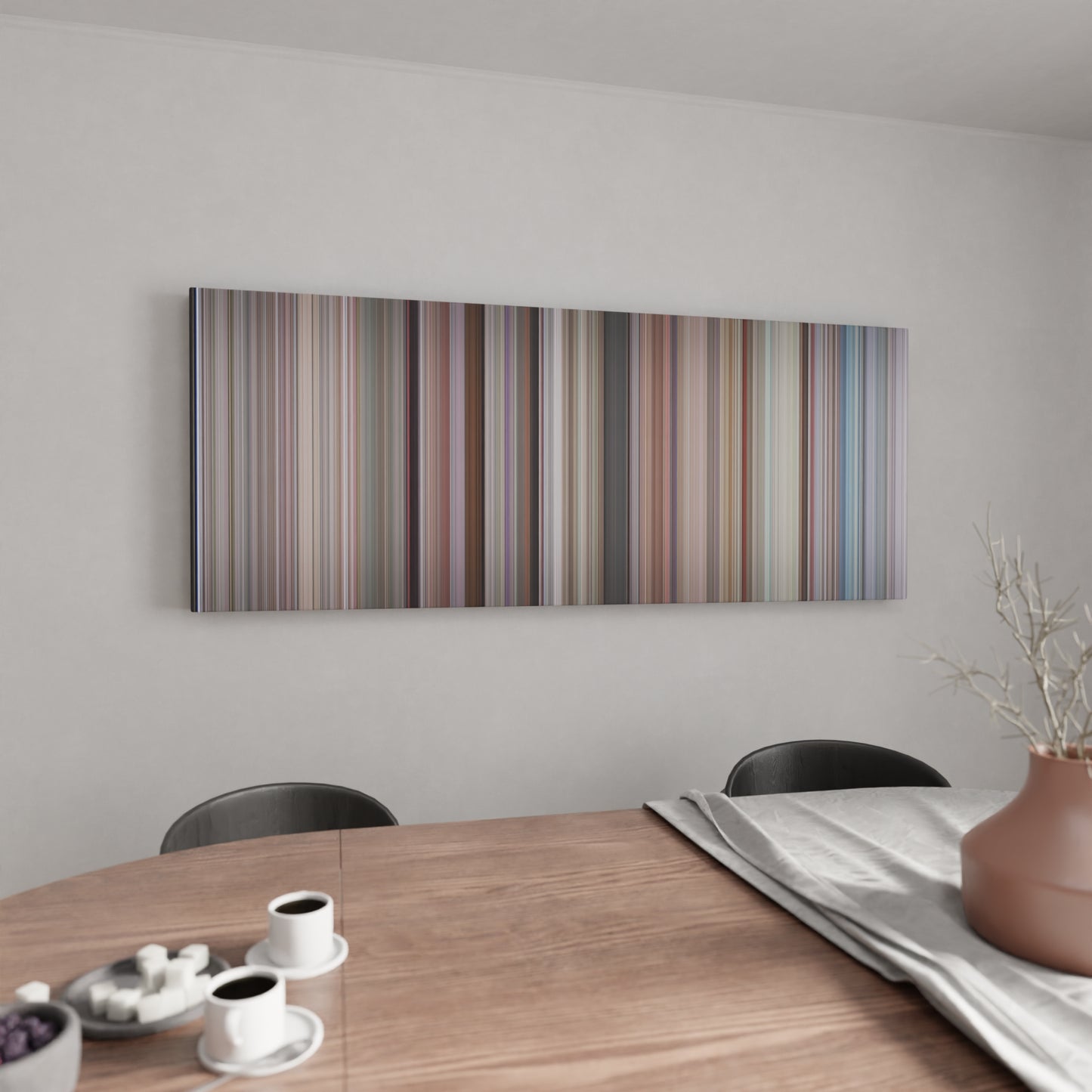 Kitchen with Sliding Doors Frome on the wall