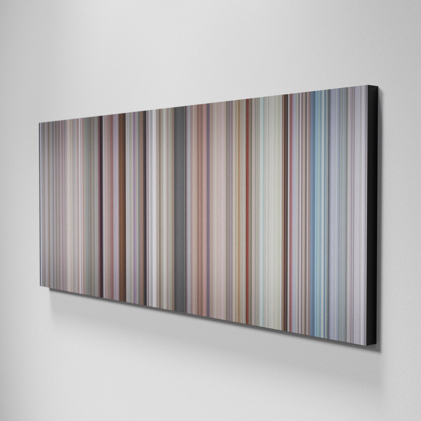 Side view of Basic of Sliding Doors Frome on the wall