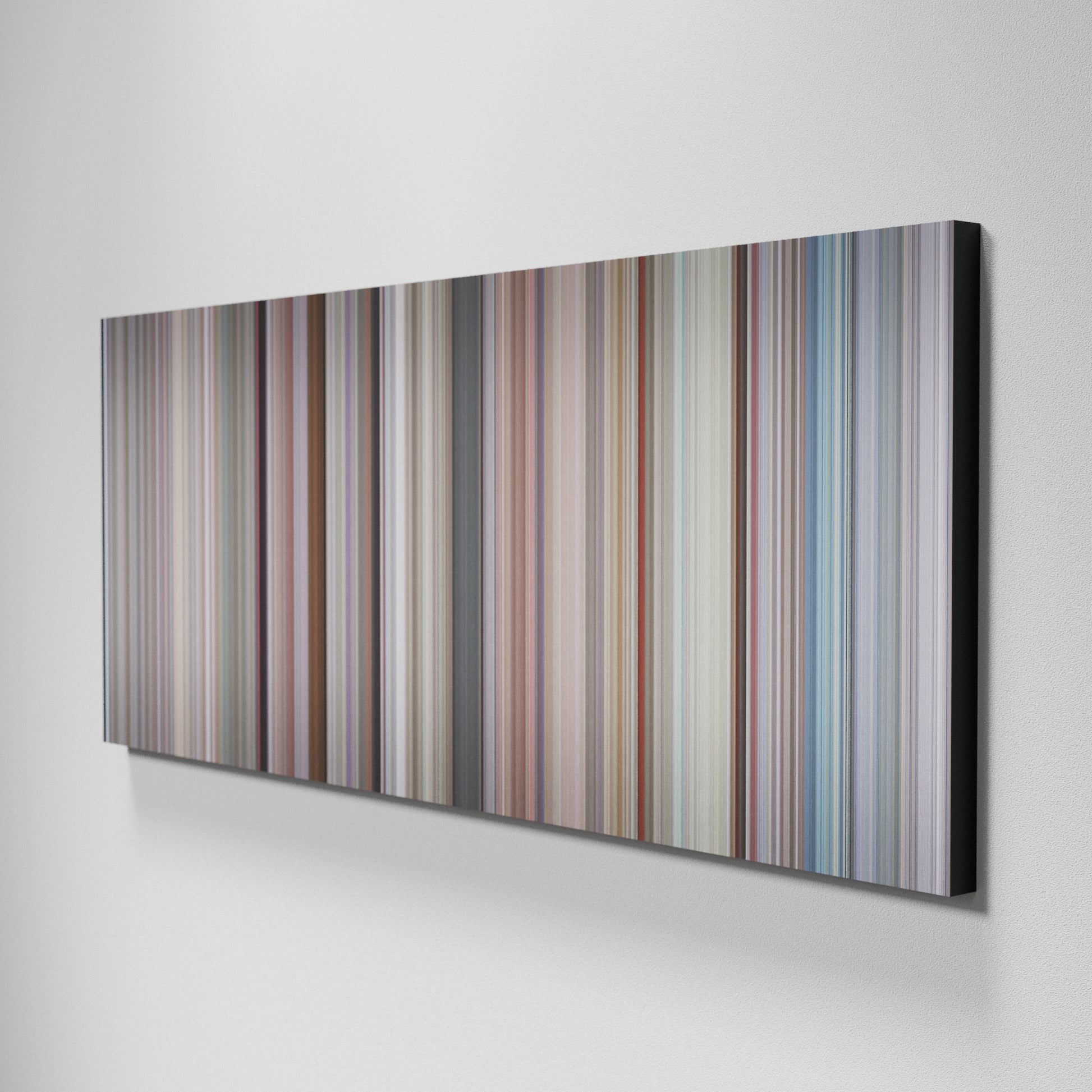 Side view of Basic of Sliding Doors Frome on the wall