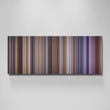 Contact movie canvas wall art - color palette print