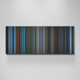 Blade Runner movie canvas wall art - color palette print