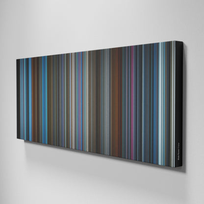 Side view of Buff's of Blade Runner Frome on the wall