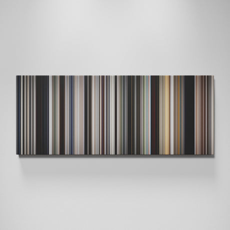 There Will Be Blood movie canvas wall art - color palette print