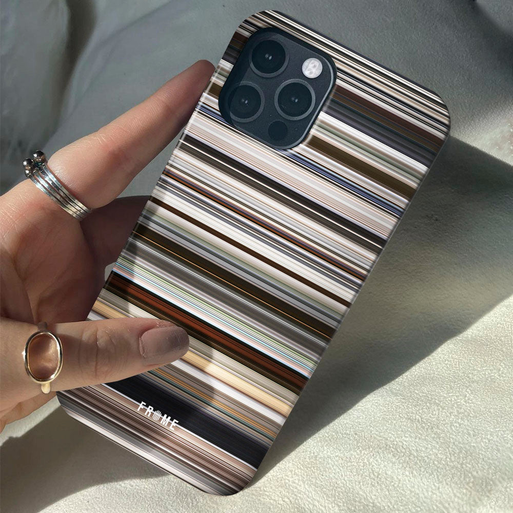 there will be blood Frome phone case when holding in hands