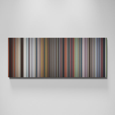 Thor: Ragnarok movie canvas wall art - color palette print