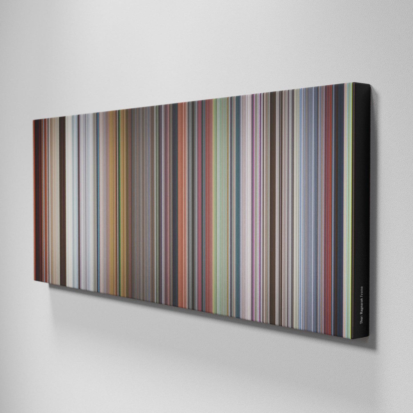 Side view of Buff's of Thor: Ragnarok Frome on the wall