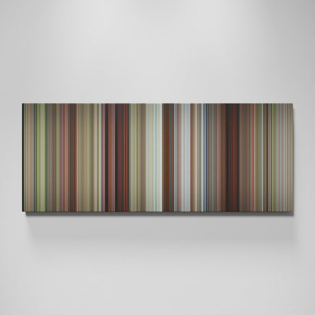 Caddyshack movie canvas wall art - color palette print