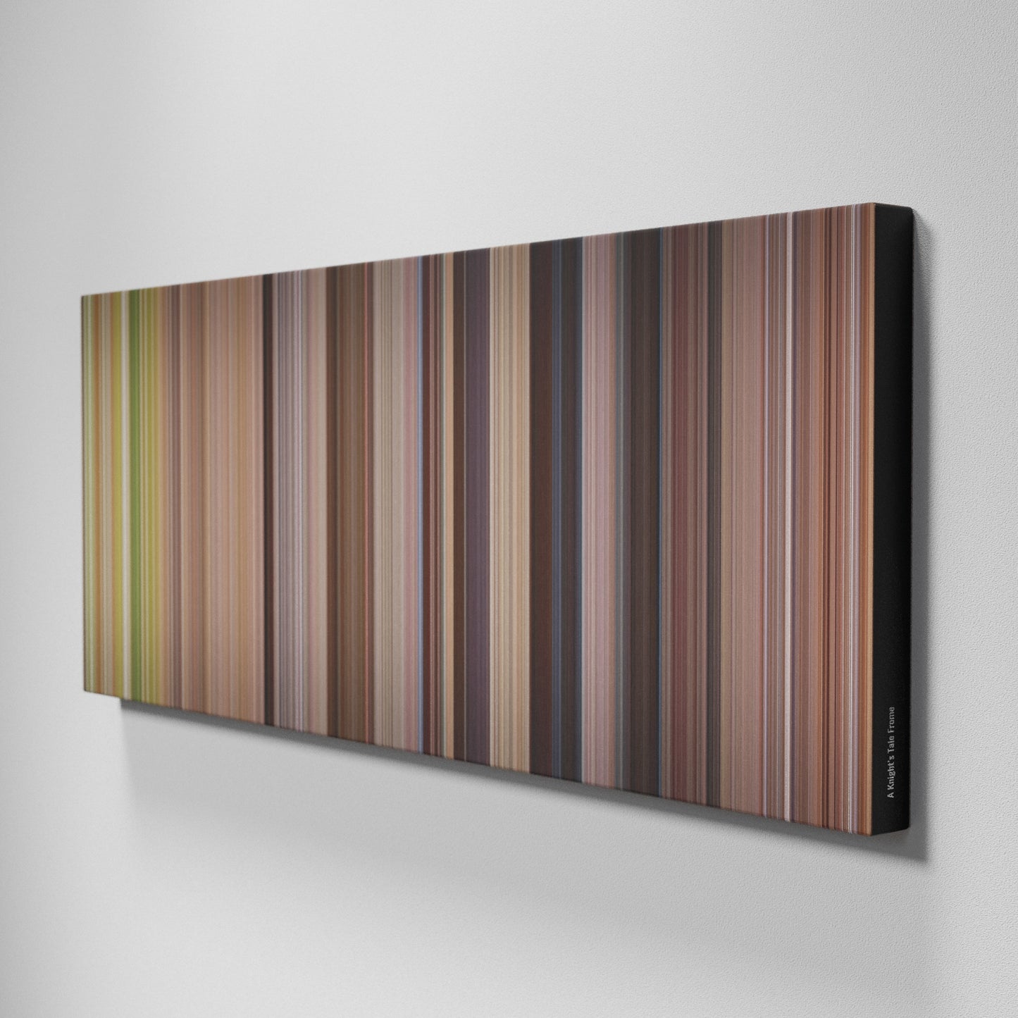 Side view of Buff's of A Knight's Tale Frome on the wall