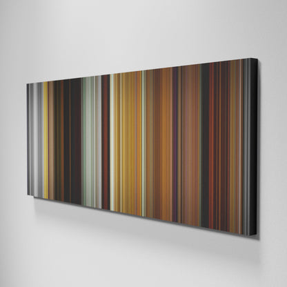 Side view of Basic of Kill Bill: Vol. 2 Frome on the wall