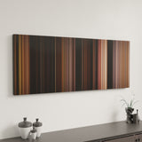 The Fast and the Furious canvas art in modern interior - movie color palette