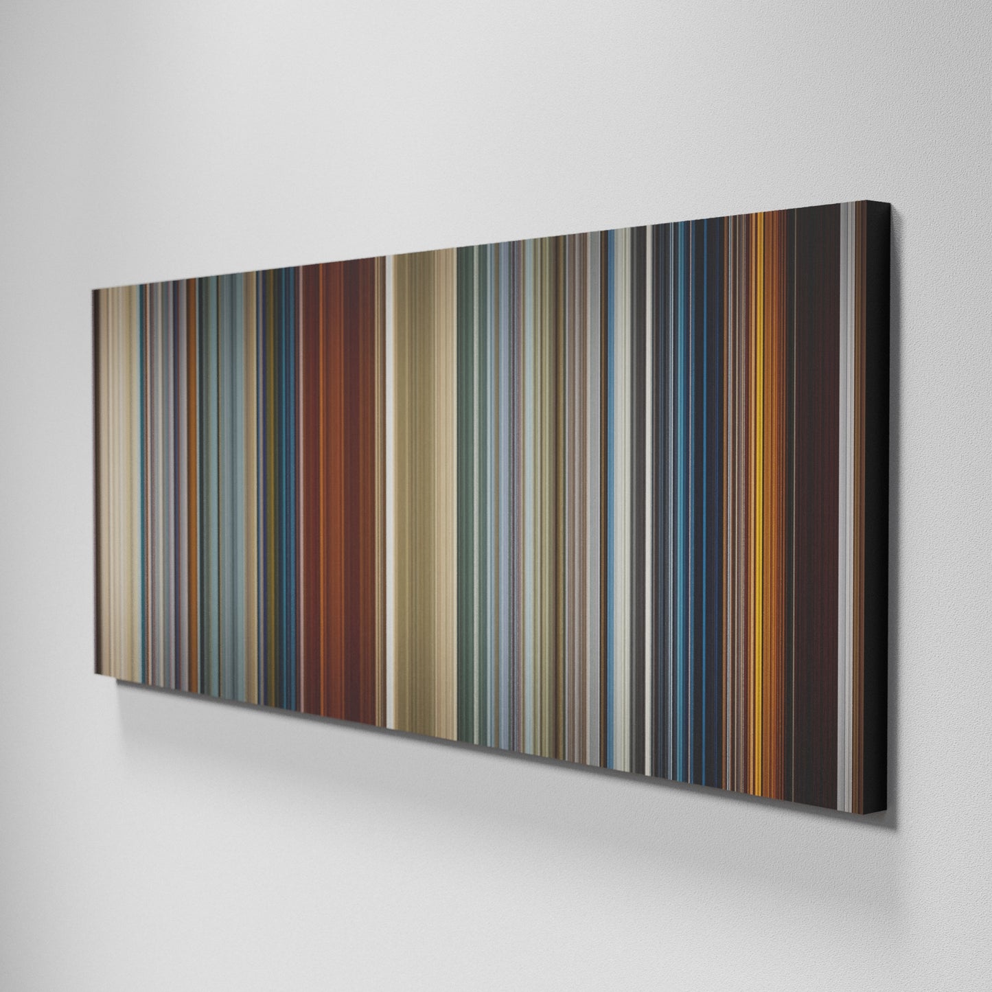 Side view of Basic of Skyfall Frome on the wall