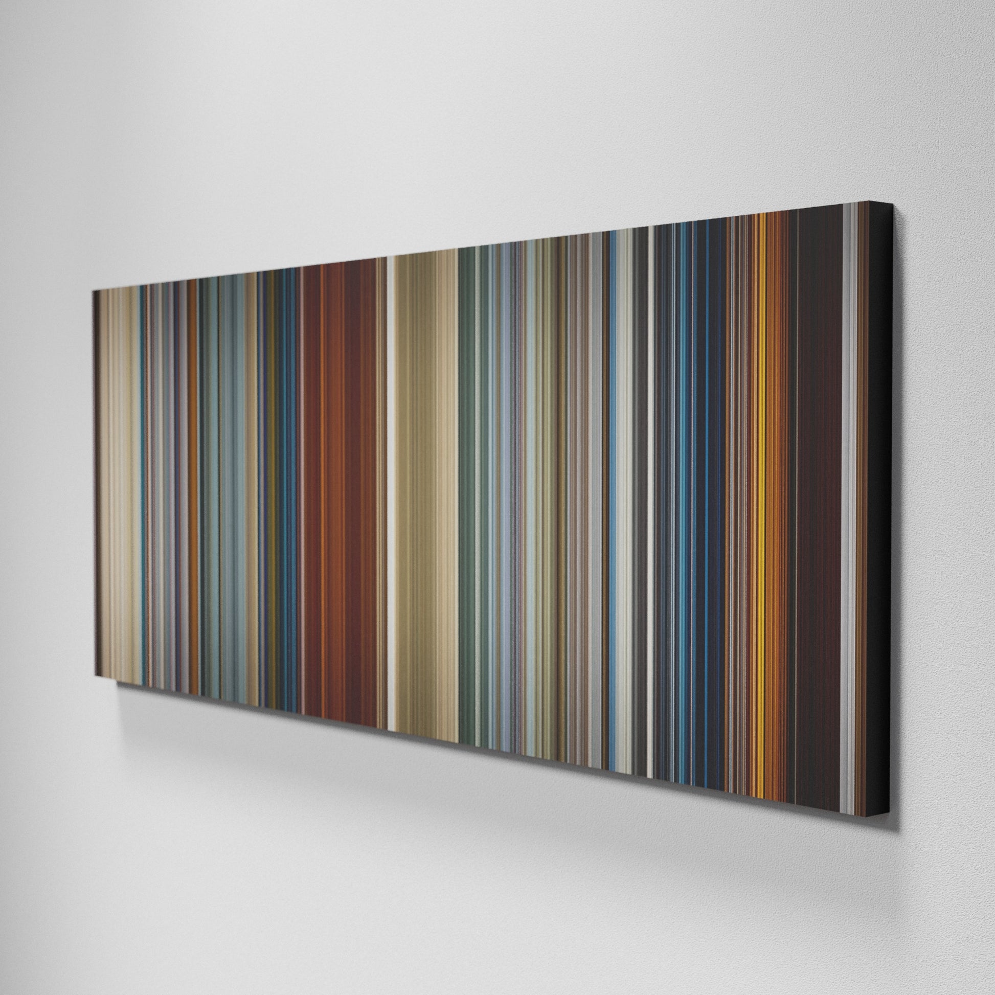 Side view of Basic of Skyfall Frome on the wall