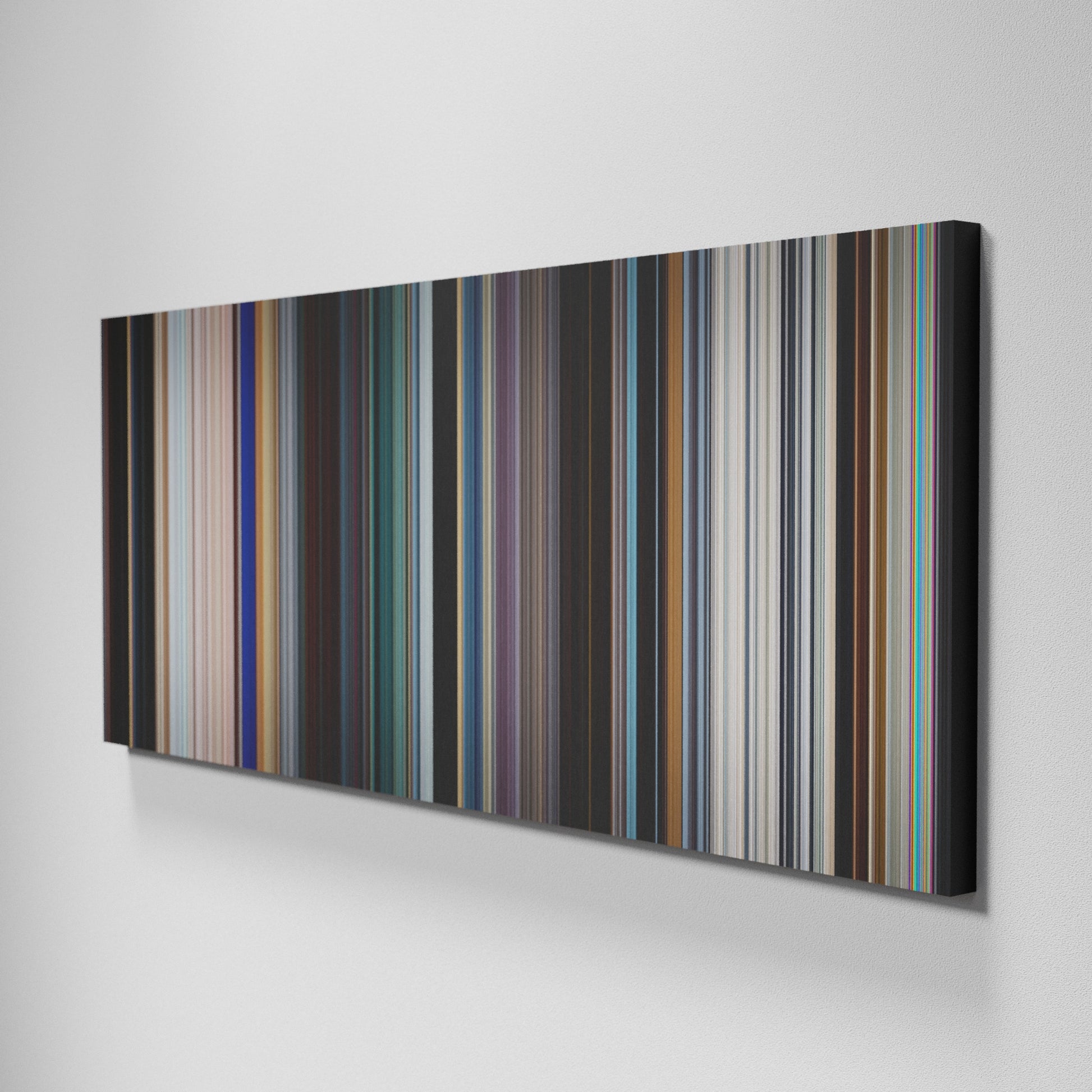 Side view of Basic of Black Panther Frome on the wall