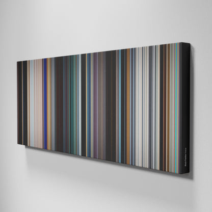 Side view of Buff's of Black Panther Frome on the wall