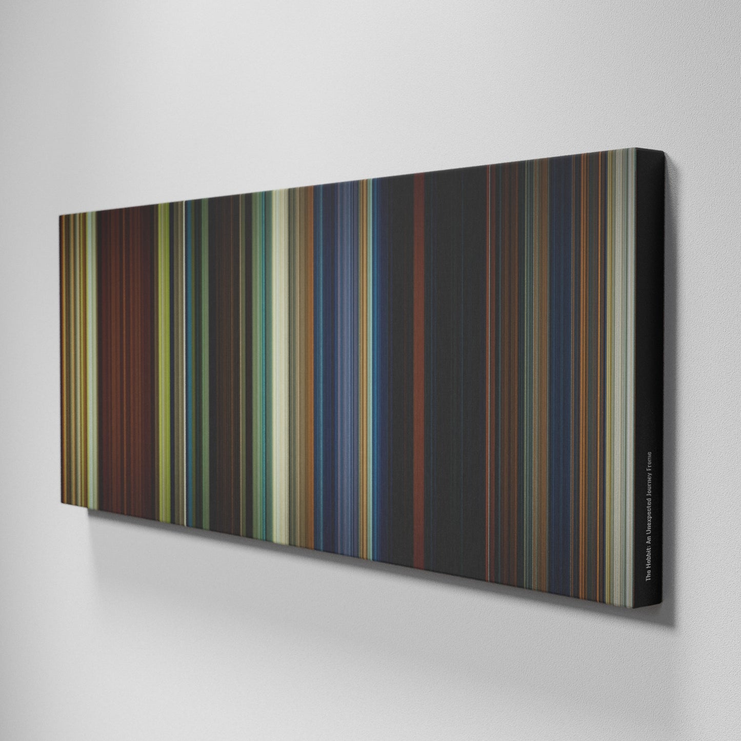 Side view of Buff's of The Hobbit: An Unexpected Journey Frome on the wall