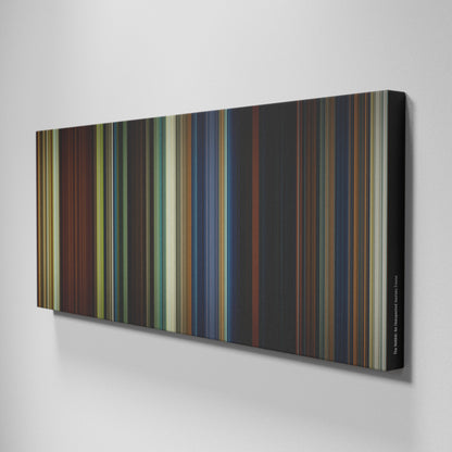 Side view of Buff's of The Hobbit: An Unexpected Journey Frome on the wall