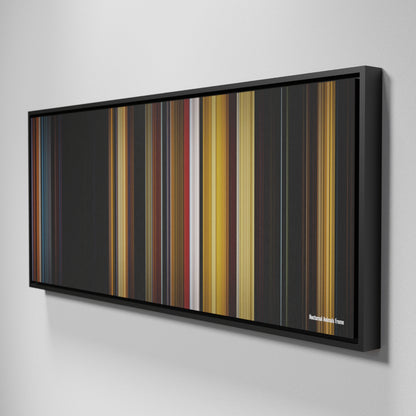 Side view of Framed Buff's of Nocturnal Animals Frome on the wall