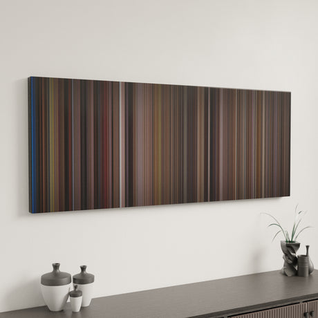 Airplane! canvas art in modern interior - movie color palette