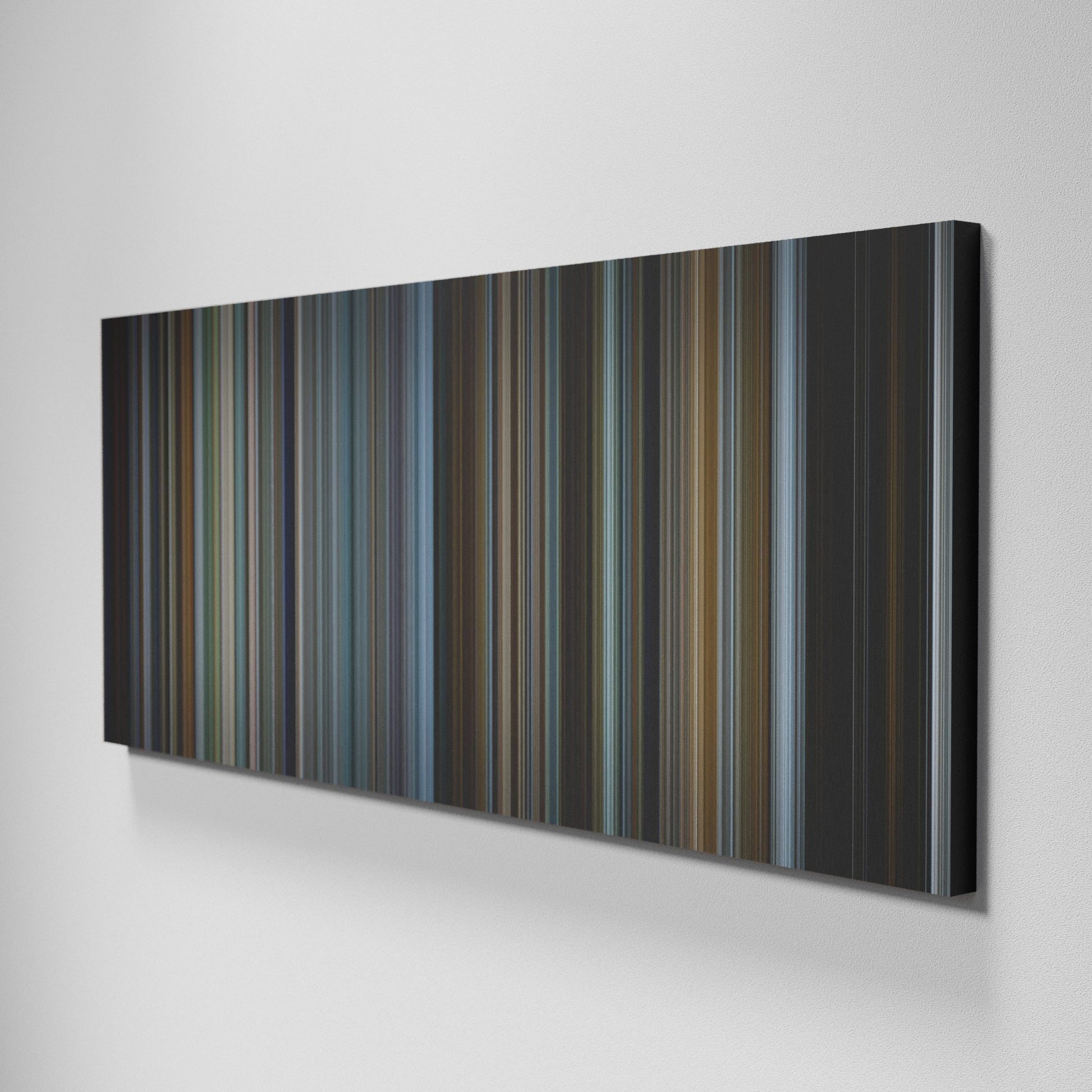 Side view of Basic of The Bourne Identity Frome on the wall