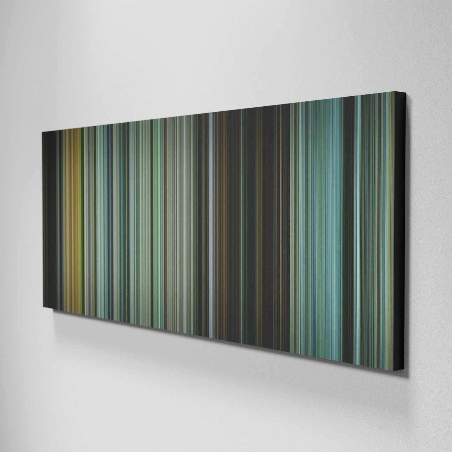 Side view of Basic of The Bourne Supremacy Frome on the wall