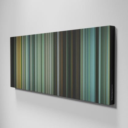 Side view of Buff's of The Bourne Supremacy Frome on the wall