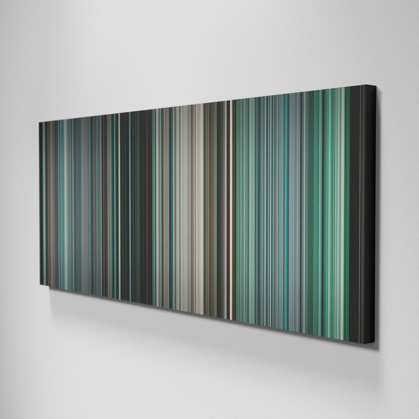 Side view of Basic of The Bourne Ultimatum Frome on the wall