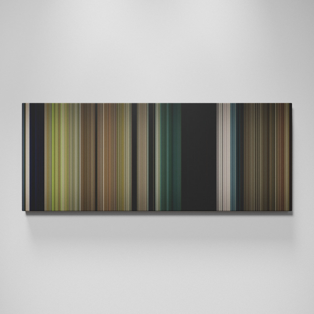 The Hunt movie canvas wall art - color palette print
