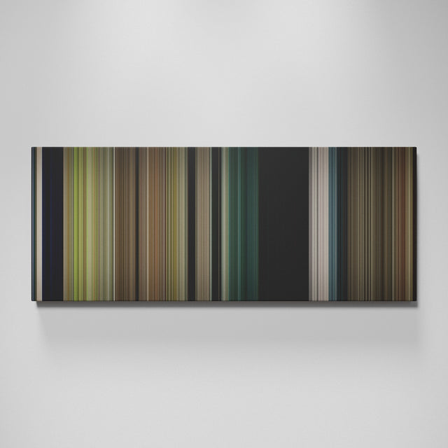 The Hunt movie canvas wall art - color palette print