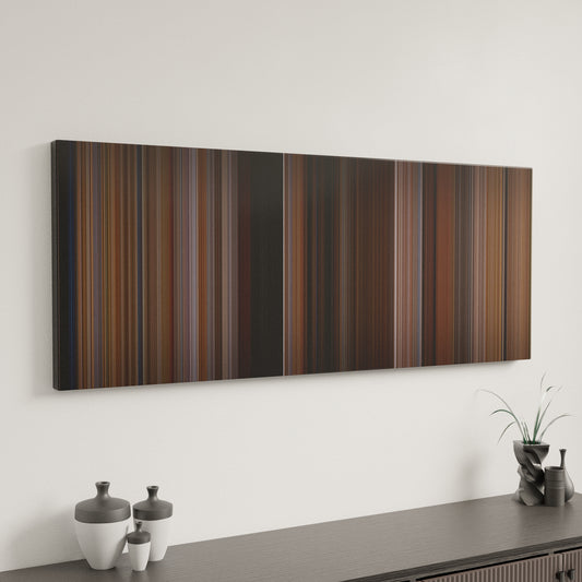 Minimal interior design with My Big Fat Greek Wedding Frome on the wall