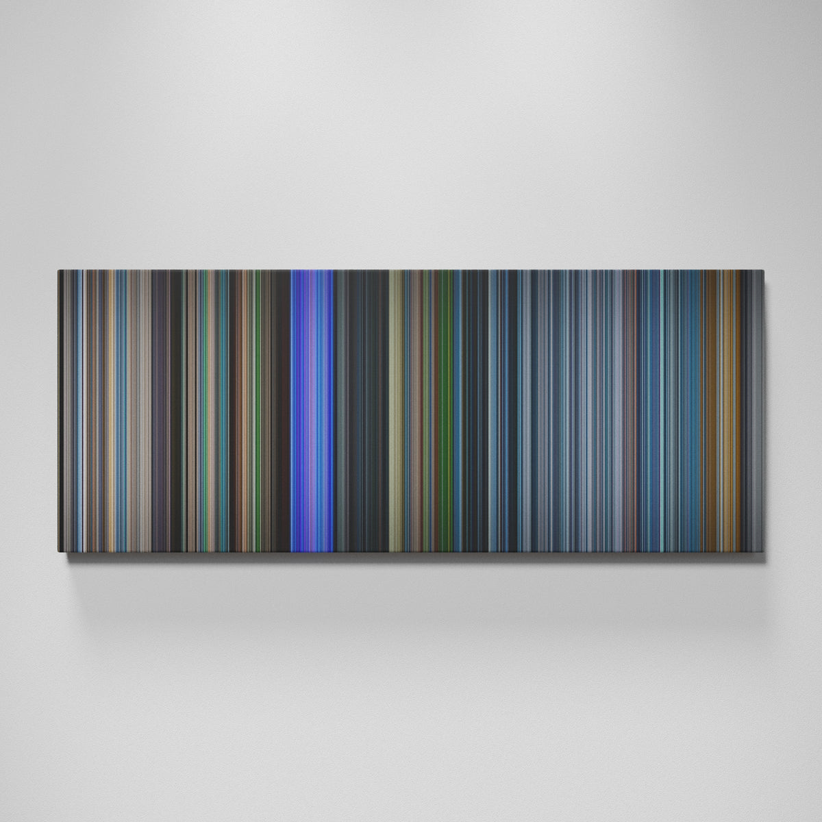 Ready Player One movie canvas wall art - color palette print