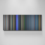 Ready Player One movie canvas wall art - color palette print