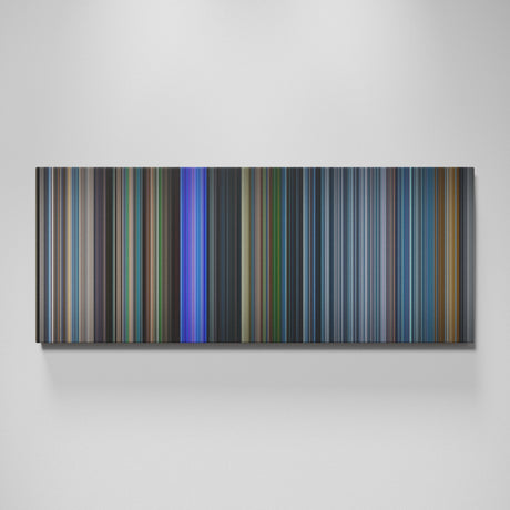 Ready Player One movie canvas wall art - color palette print