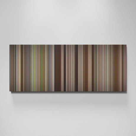 A League of Their Own movie canvas wall art - color palette print