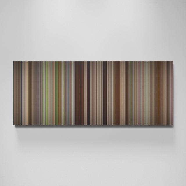 A League of Their Own movie canvas wall art - color palette print