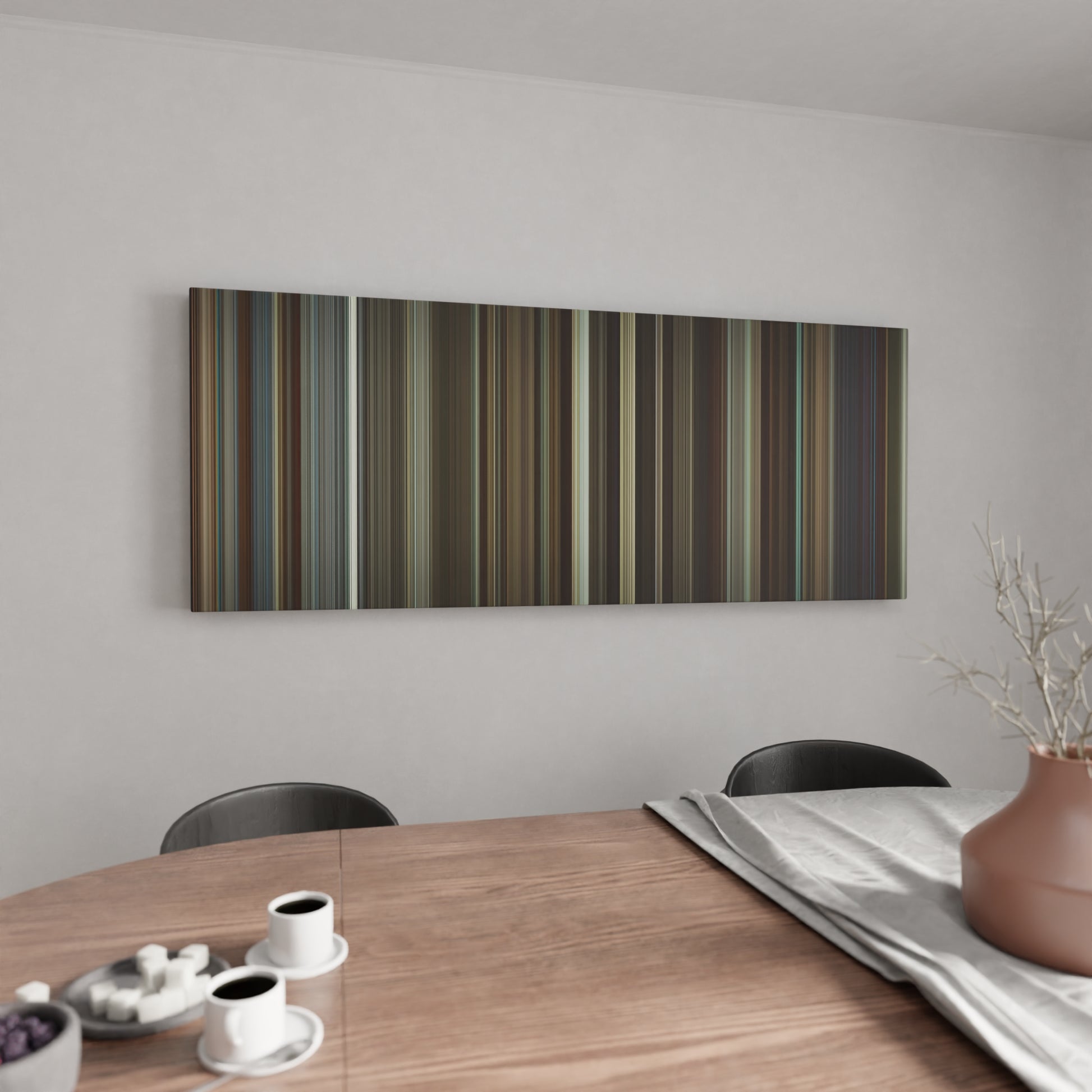 Kitchen with Flight Frome on the wall