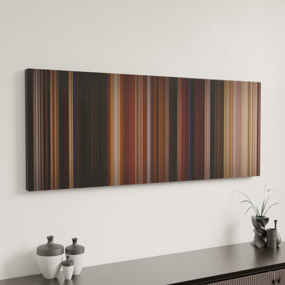 Minimal interior design with Field of Dreams Frome on the wall