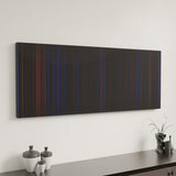 Hamilton canvas art in modern interior - movie color palette
