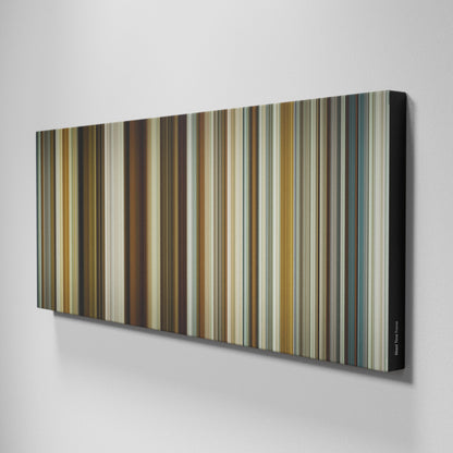 Side view of Buff's of About Time Frome on the wall