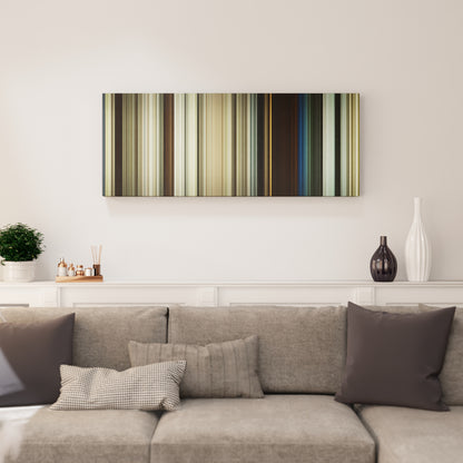 Living room interior with 1917 Frome on the wall