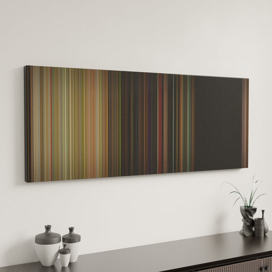 Minimal interior design with Dazed and Confused Frome on the wall