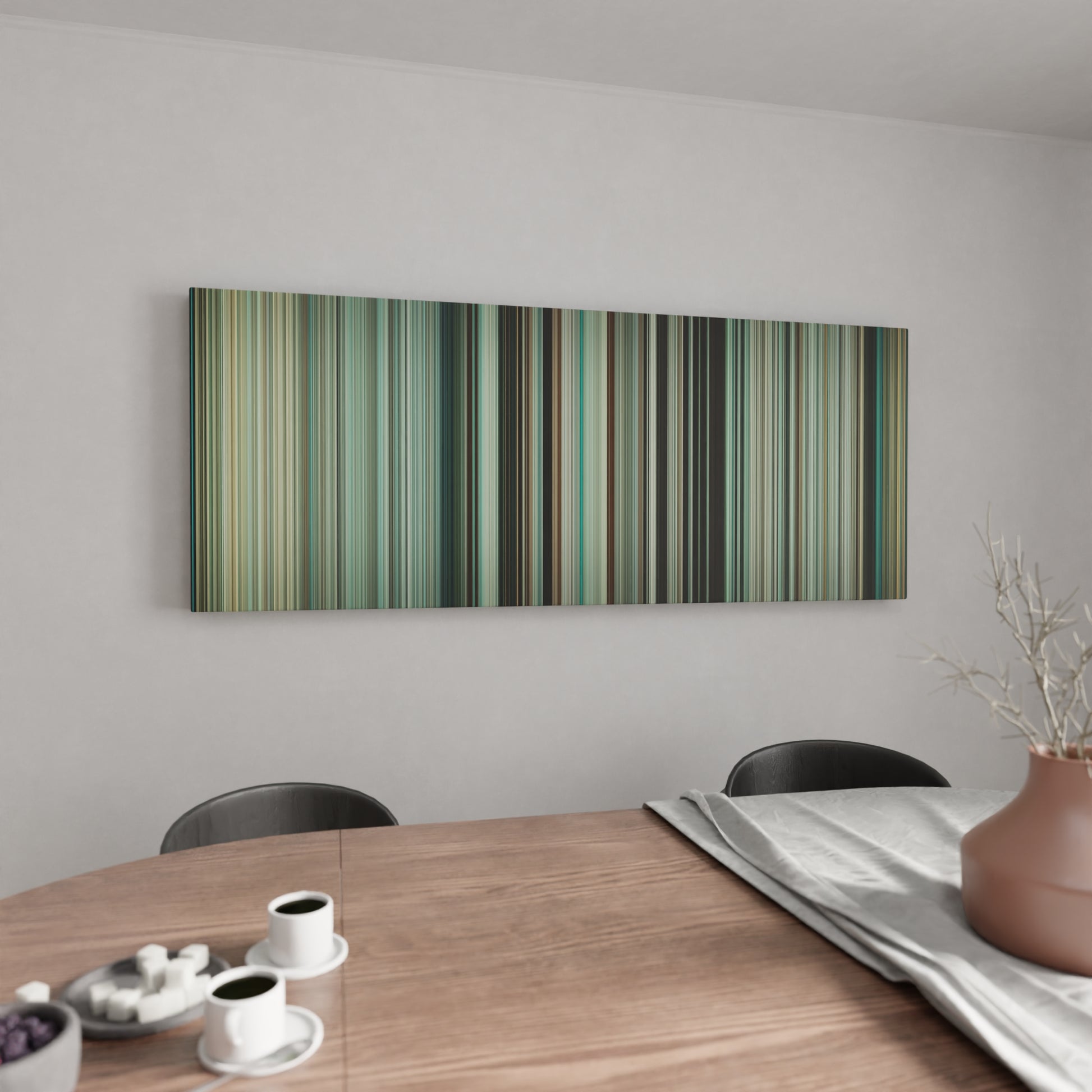 Kitchen with Dunkirk Frome on the wall