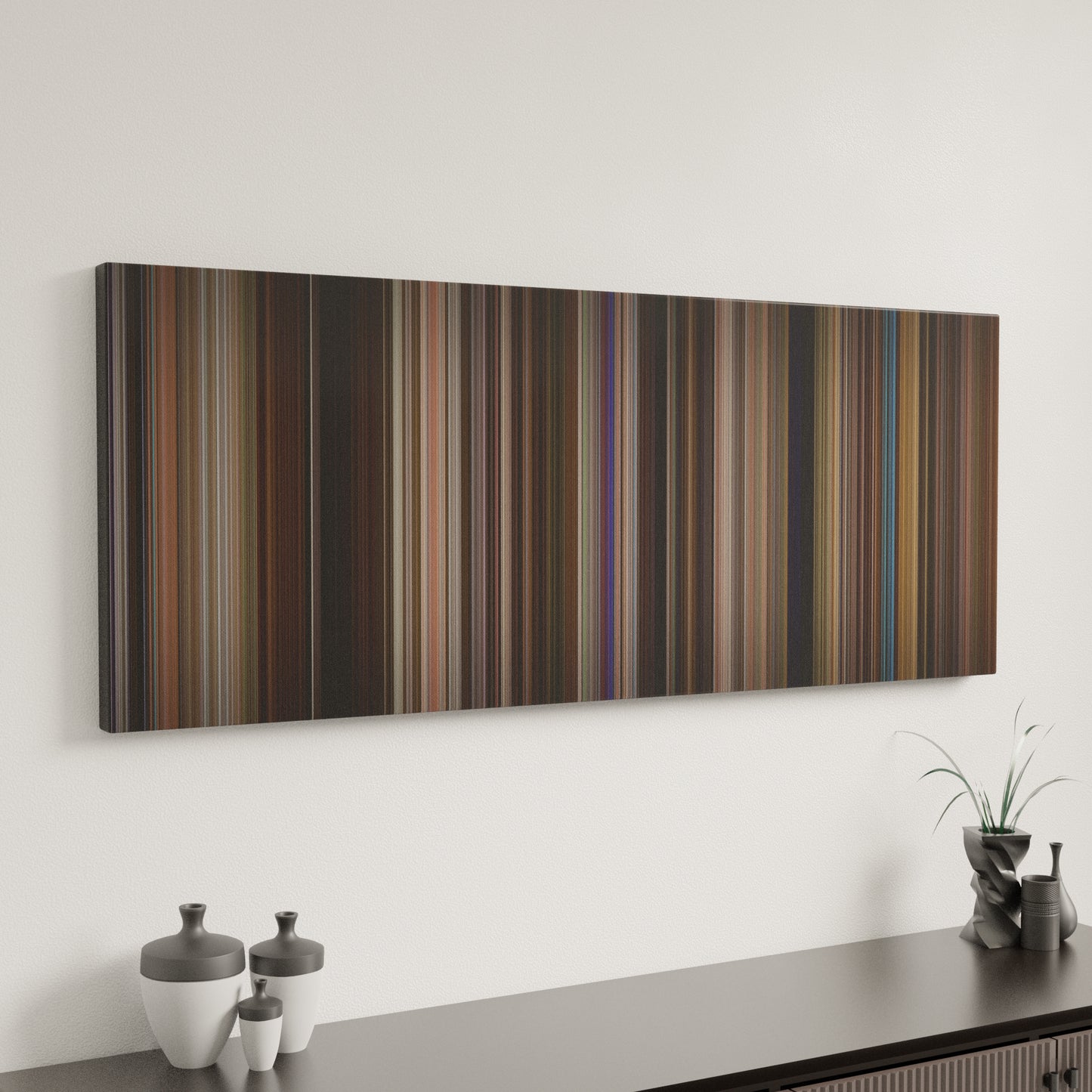 Minimal interior design with That Thing You Do! Frome on the wall