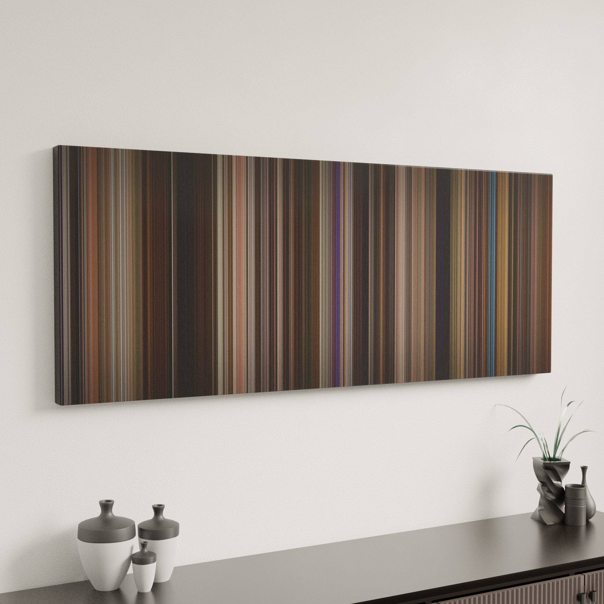 Minimal interior design with That Thing You Do! Frome on the wall