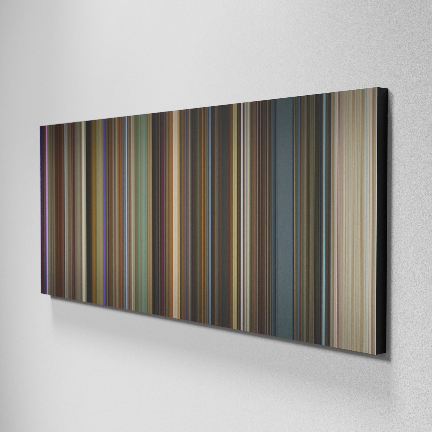 Side view of Basic of Down With Love Frome on the wall