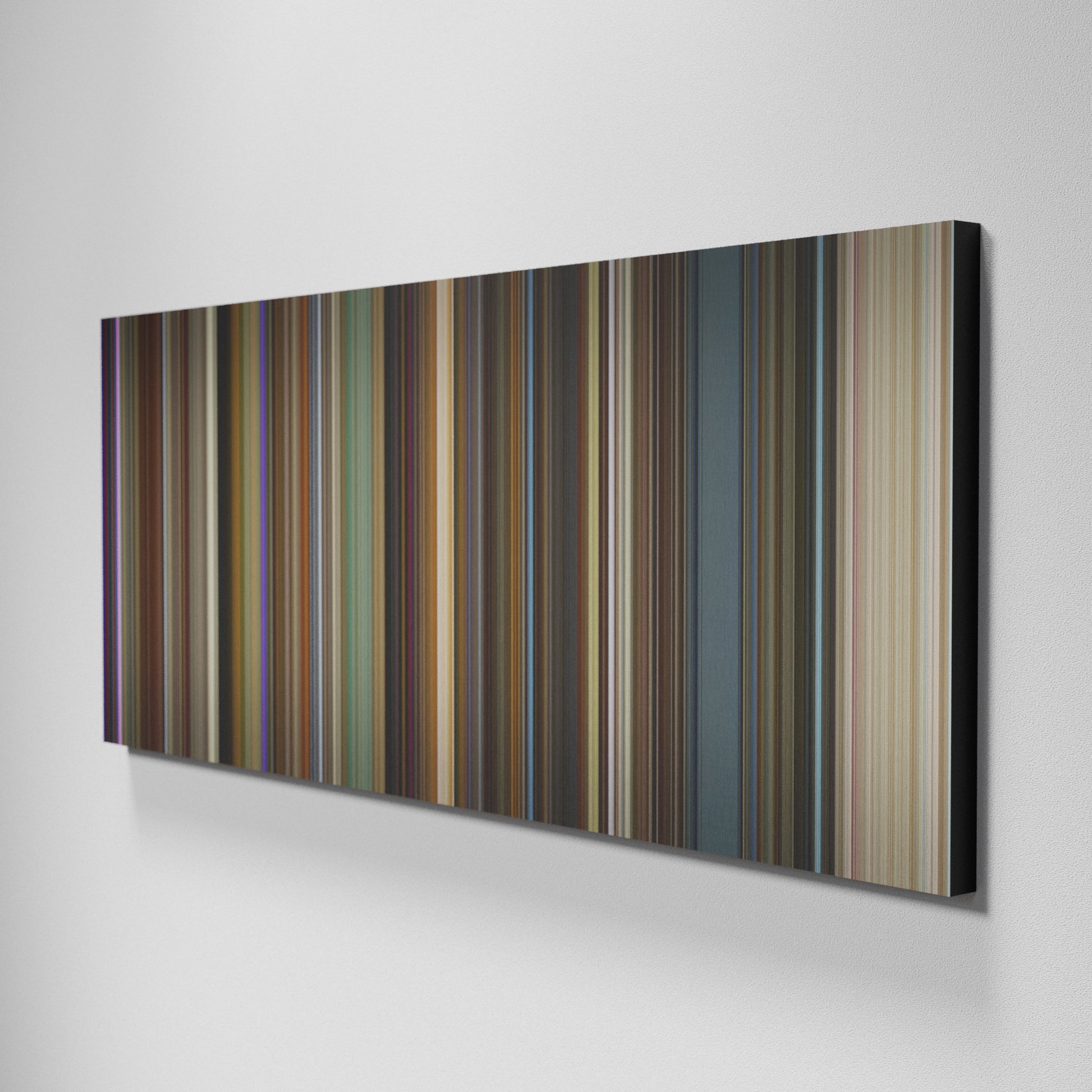 Side view of Basic of Down With Love Frome on the wall