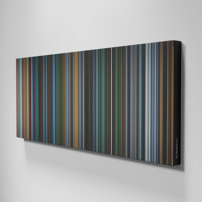 Side view of Buff's of X2: X-Men United Frome on the wall