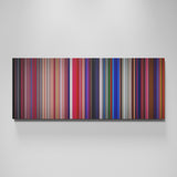 Suspiria movie canvas wall art - color palette print