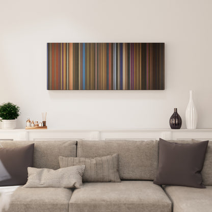 Living room interior with Rock of Ages Frome on the wall