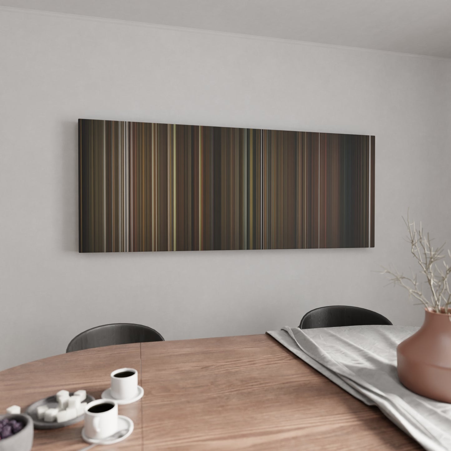 Kitchen with What We Do in the Shadows Frome on the wall