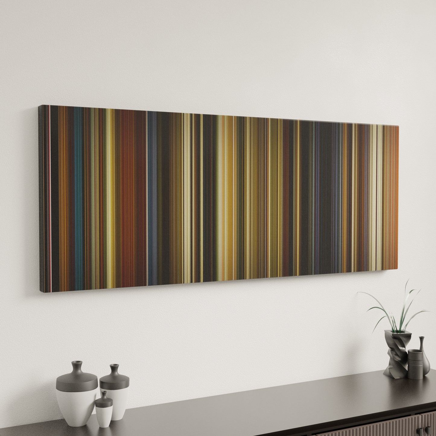 Minimal interior design with Padmaavat Frome on the wall